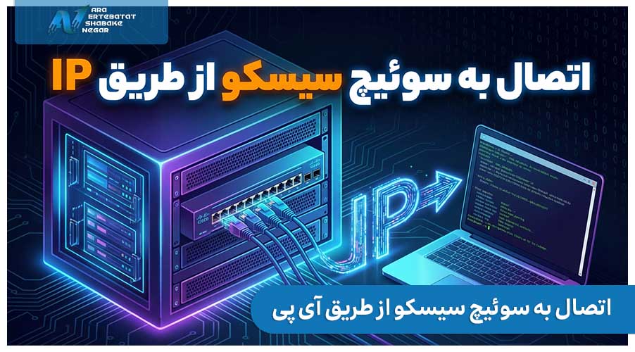 اتصال به سوئیچ سیسکو از طریق IP